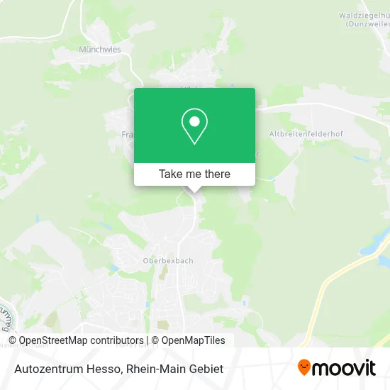 Autozentrum Hesso map