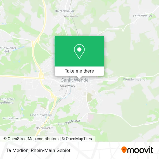 Ta Medien map