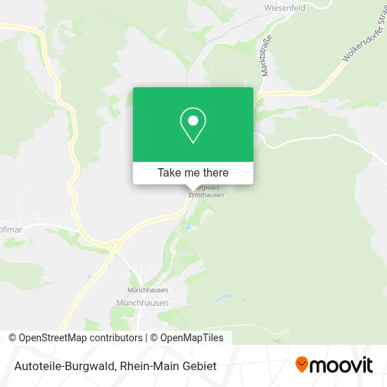 Autoteile-Burgwald map