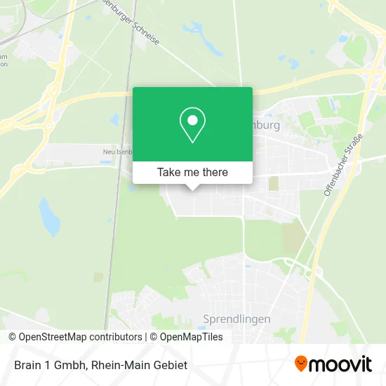 Brain 1 Gmbh map