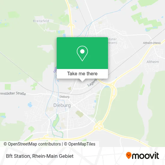 Bft Station map