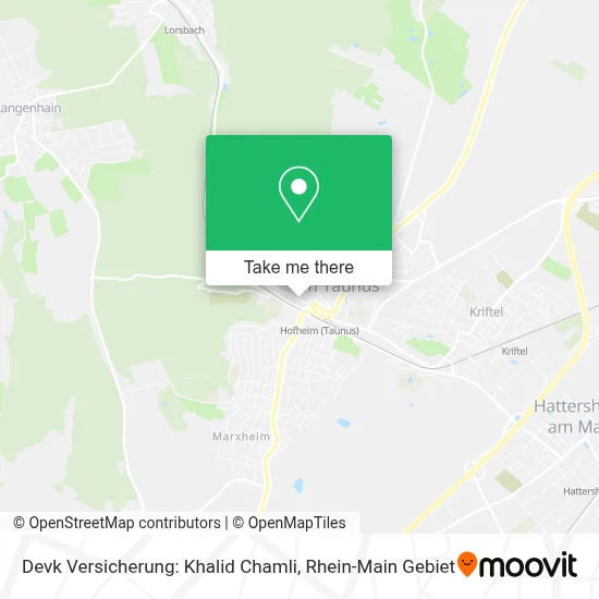 Devk Versicherung: Khalid Chamli map