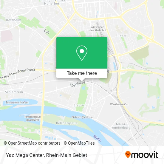Yaz Mega Center map