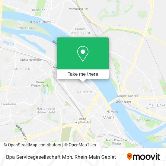 Bpa Servicegesellschaft Mbh map