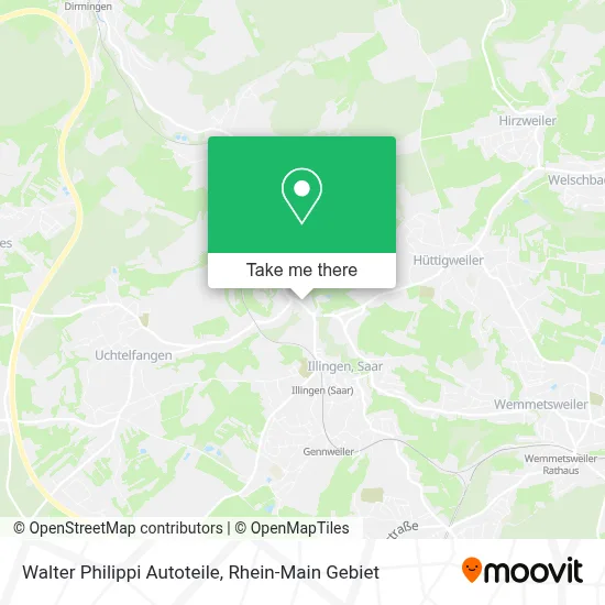 Walter Philippi Autoteile map