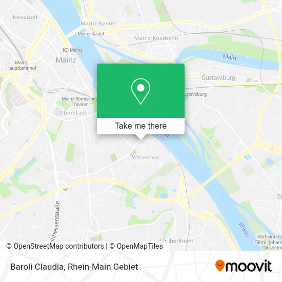Baroli Claudia map