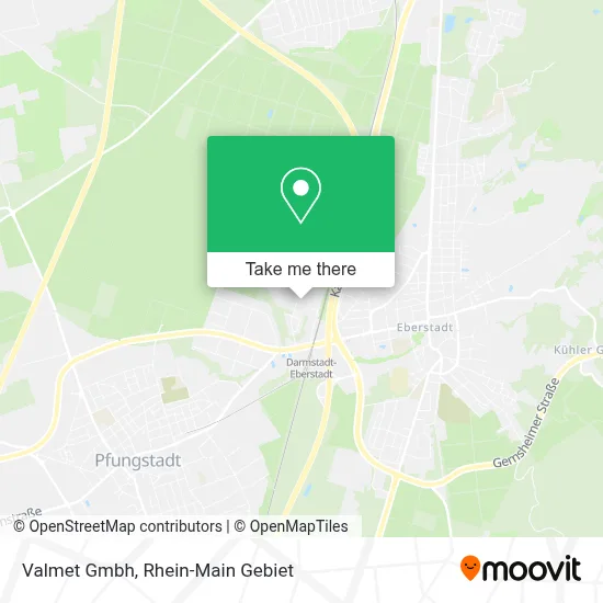 Valmet Gmbh map