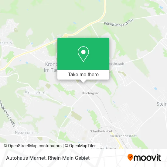 Autohaus Marnet map