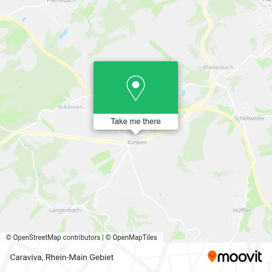 Caraviva map