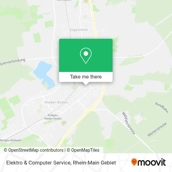 Elektro & Computer Service map