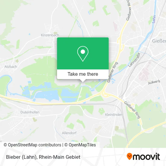 Bieber (Lahn) map