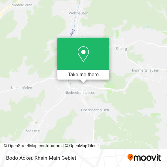 Bodo Acker map