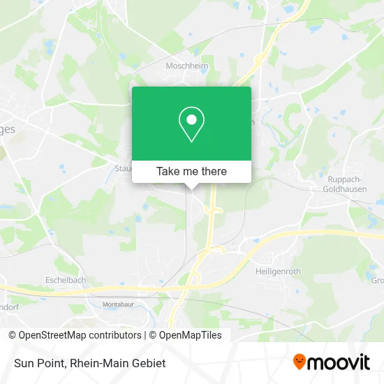 Sun Point map