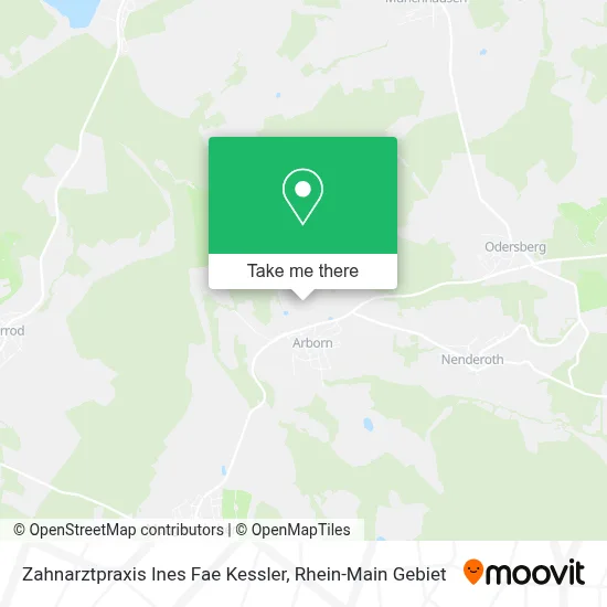 Zahnarztpraxis Ines Fae Kessler map