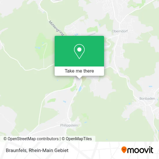 Braunfels map