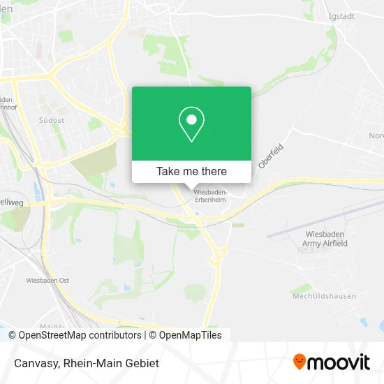 Canvasy map