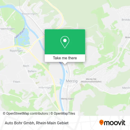 Auto Bohr Gmbh map