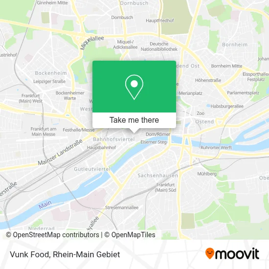 Vunk Food map