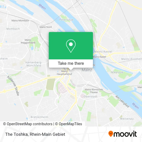 The Toshka map