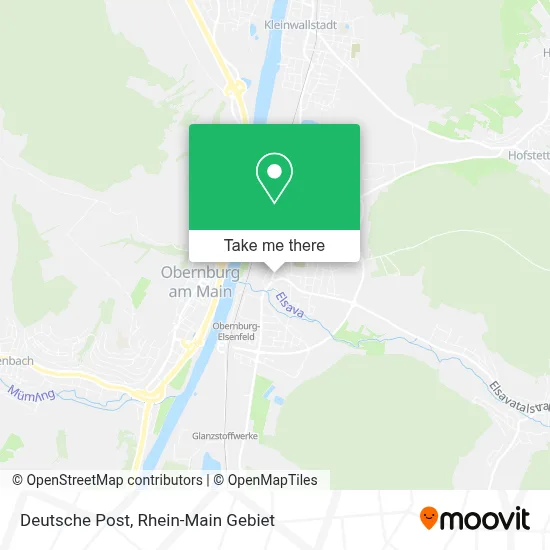 Deutsche Post map