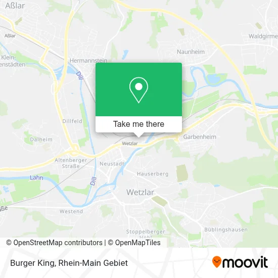 Burger King map