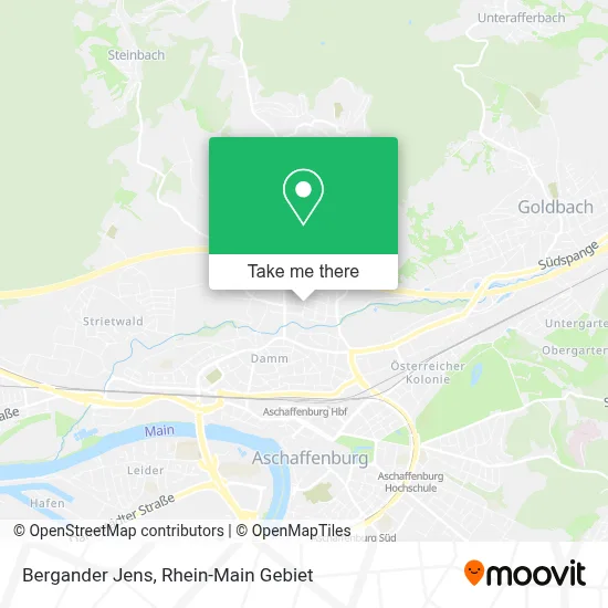 Bergander Jens map