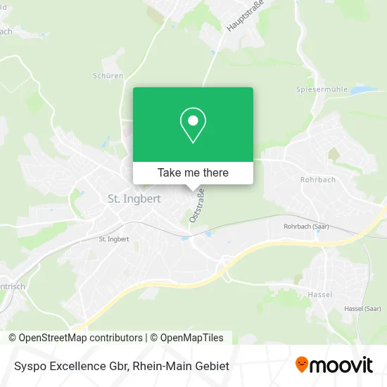 Syspo Excellence Gbr map