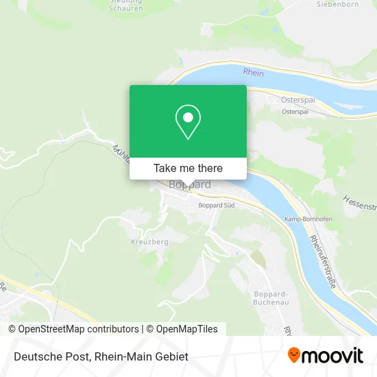 Deutsche Post map