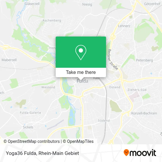 Yoga36 Fulda map
