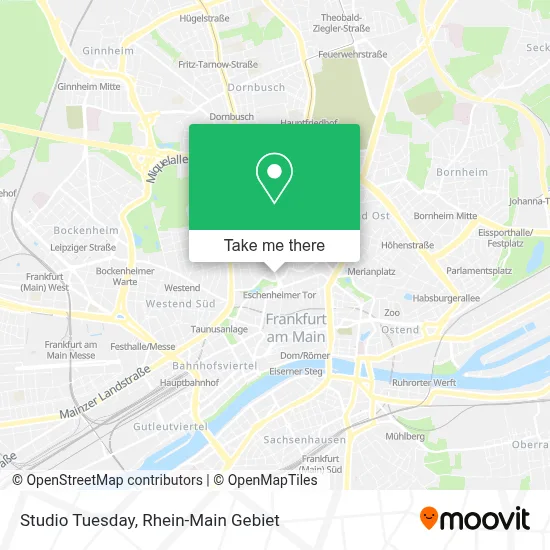 Studio Tuesday map