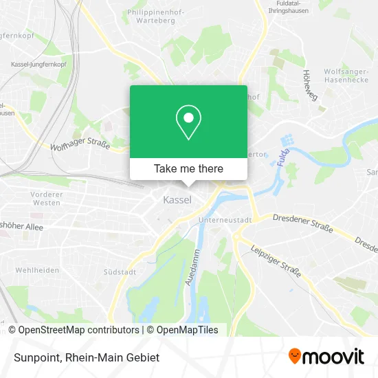 Sunpoint map