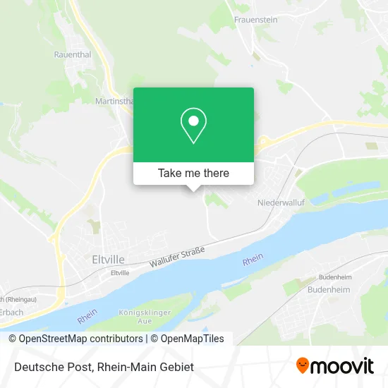 Deutsche Post map