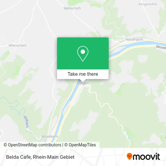 Belda Cafe map