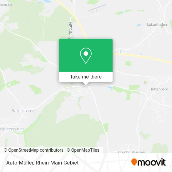Auto-Müller map