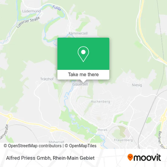 Alfred Priess Gmbh map