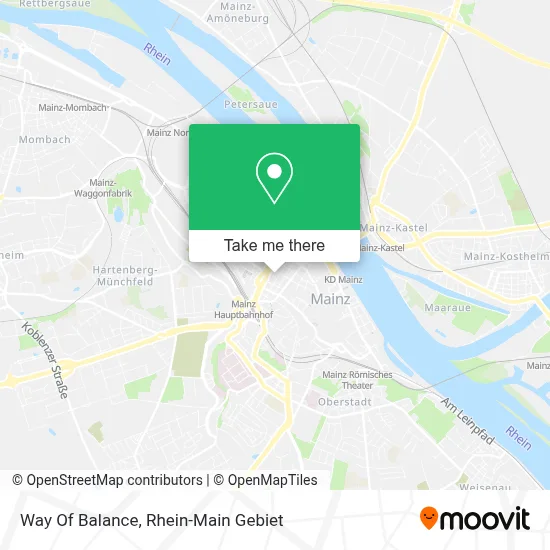 Way Of Balance map