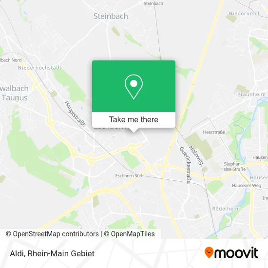 Aldi map