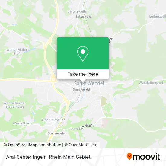 Aral-Center Ingeln map