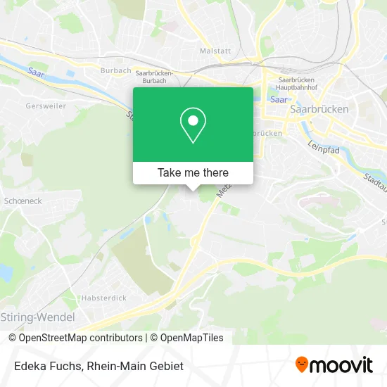 Edeka Fuchs map