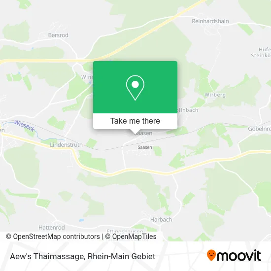Aew's Thaimassage map
