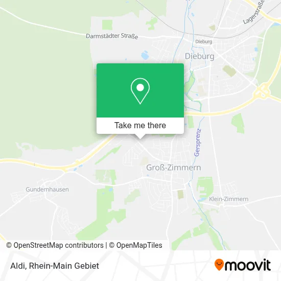 Aldi map