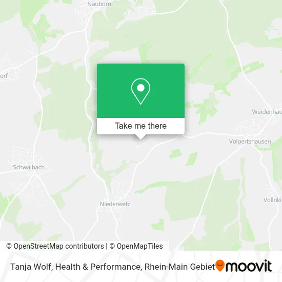 Tanja Wolf, Health & Performance map