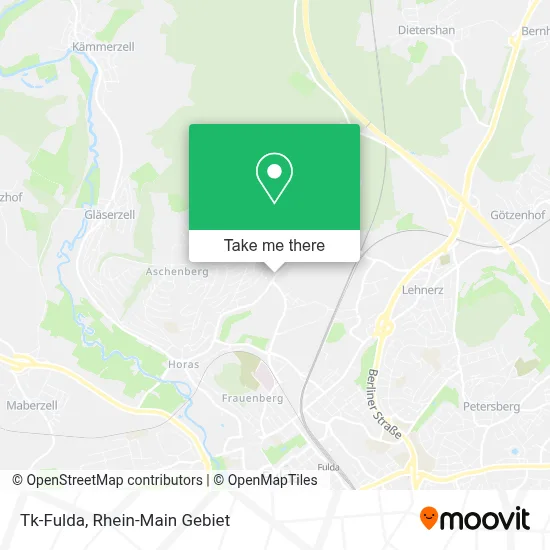 Tk-Fulda map
