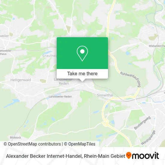 Alexander Becker Internet-Handel map