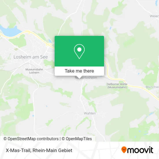 X-Mas-Trail map
