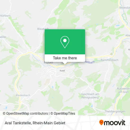 Aral Tankstelle map