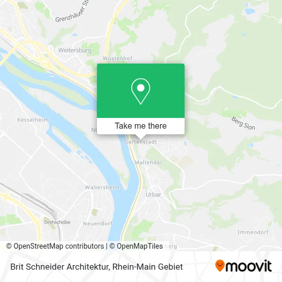 Brit Schneider Architektur map