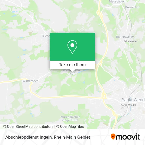 Abschleppdienst Ingeln map