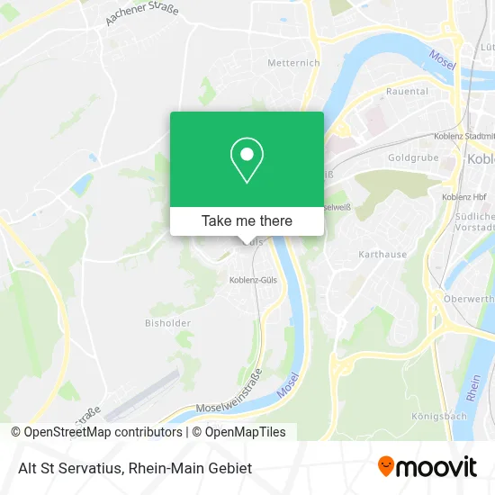 Alt St Servatius map