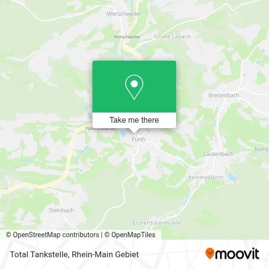 Total Tankstelle map